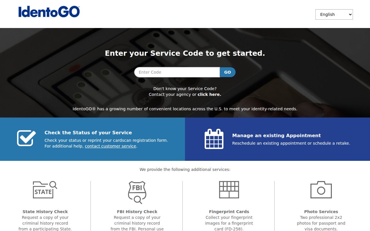Hardin County criminal court record review and IdentoGO fingerprint appointments